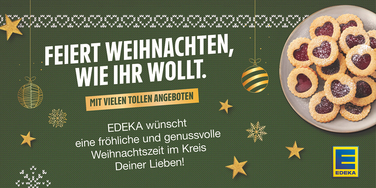 Feiert Weihnachten, wie ihr wollt.